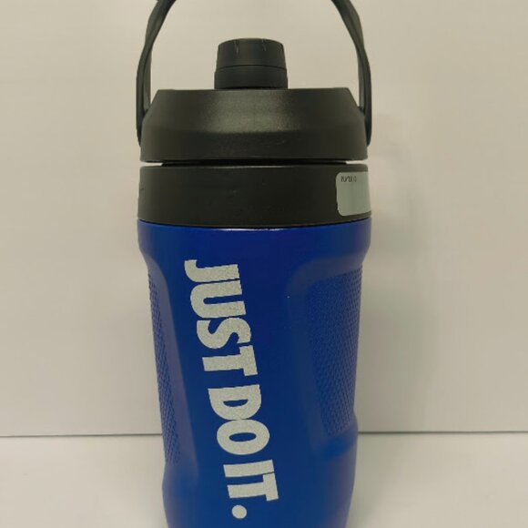 64 oz BPA Free Nike Fuel Lets Do It Insulated Thermos for Cold Drinks Blue - Picture 1 of 10